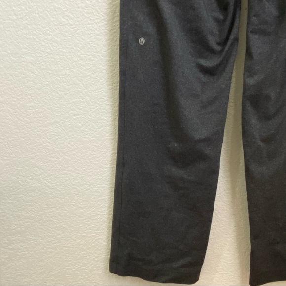 LULULEMON Athletica Heathered Black Kung Fu Men’s Pants Size XL Tall - Picture 8 of 16